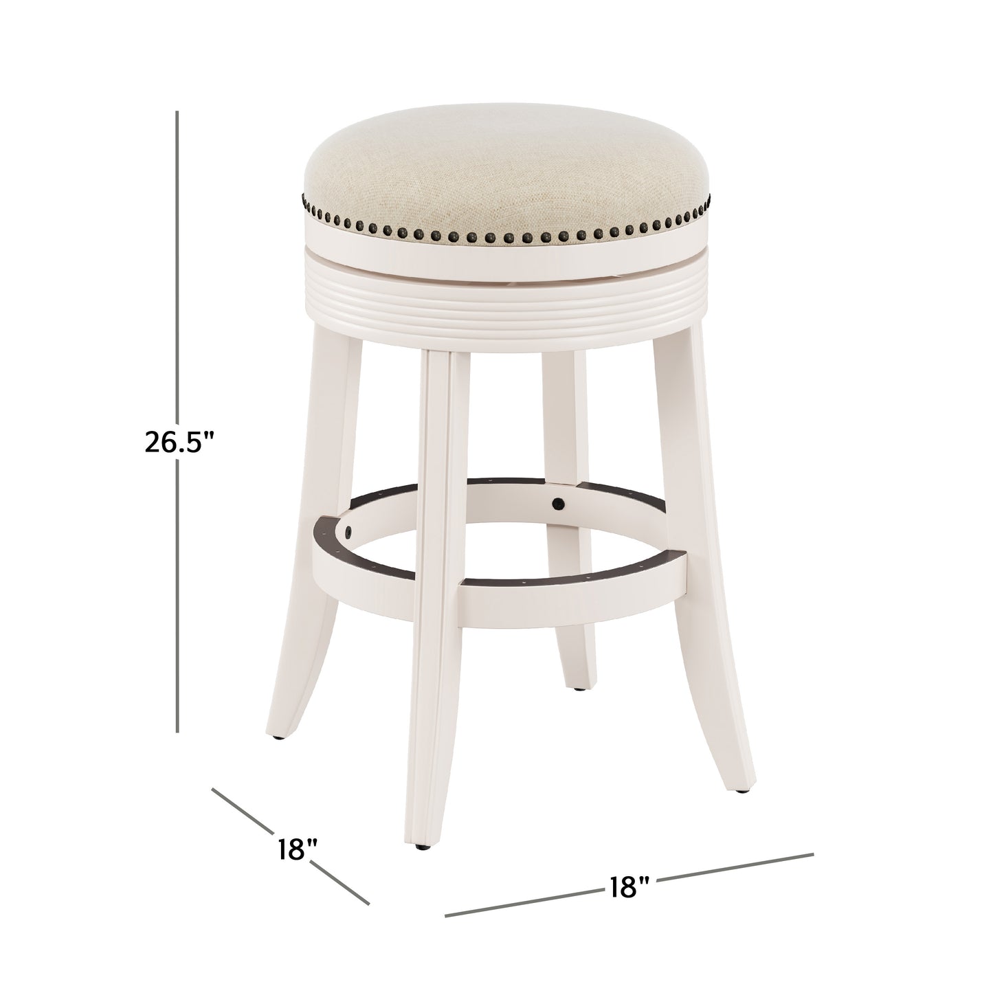 Tillman Wood Stool