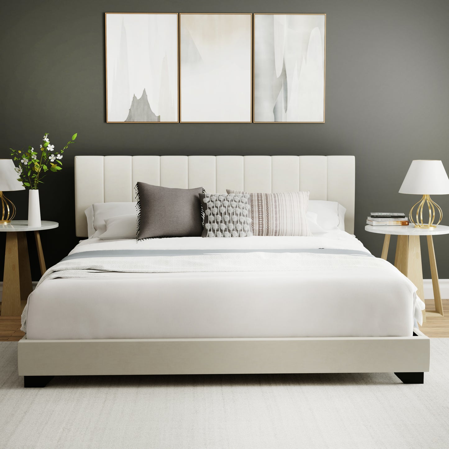 Everlee Upholstered Bed