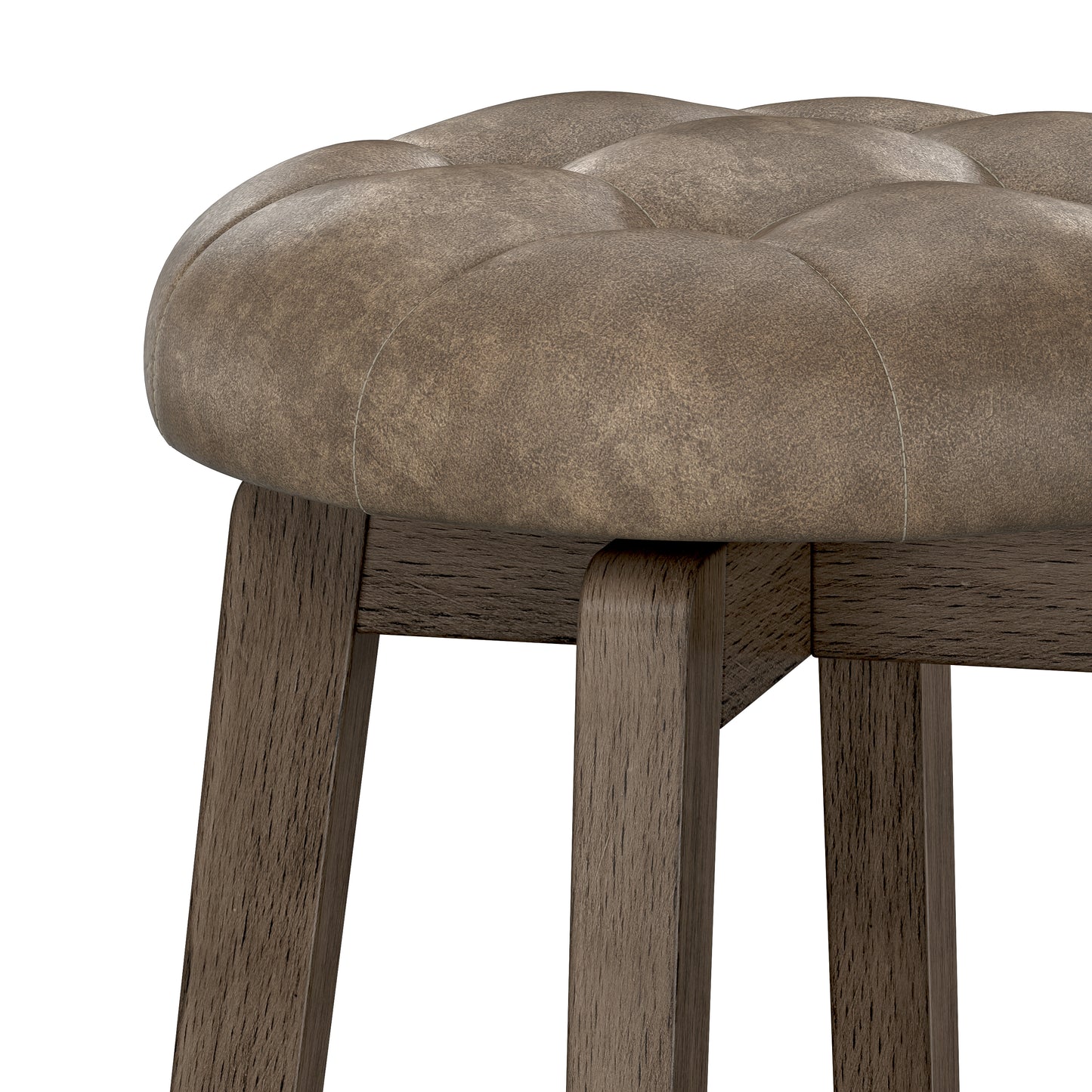 Odette Wood Stool