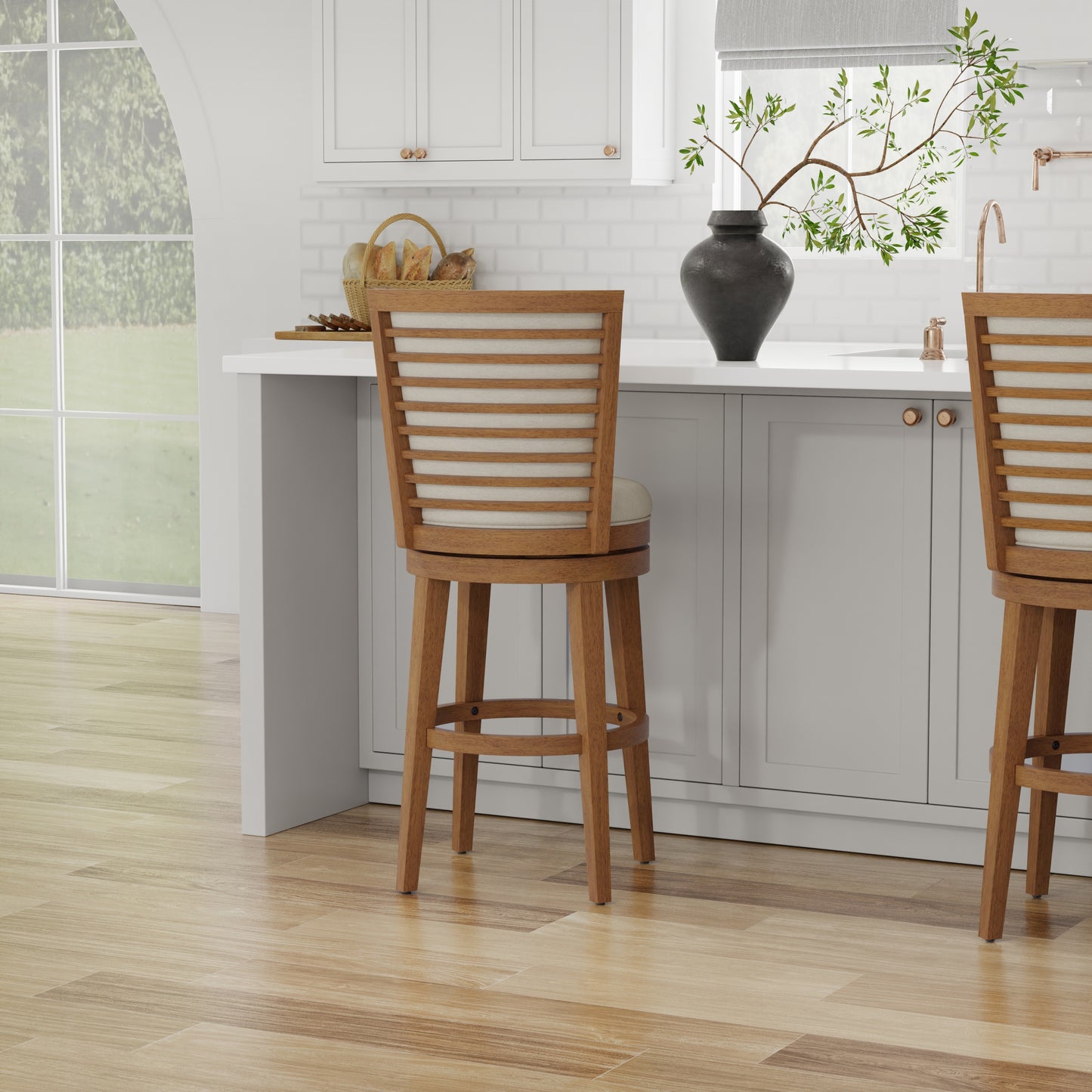 Tarryn Wood Stool