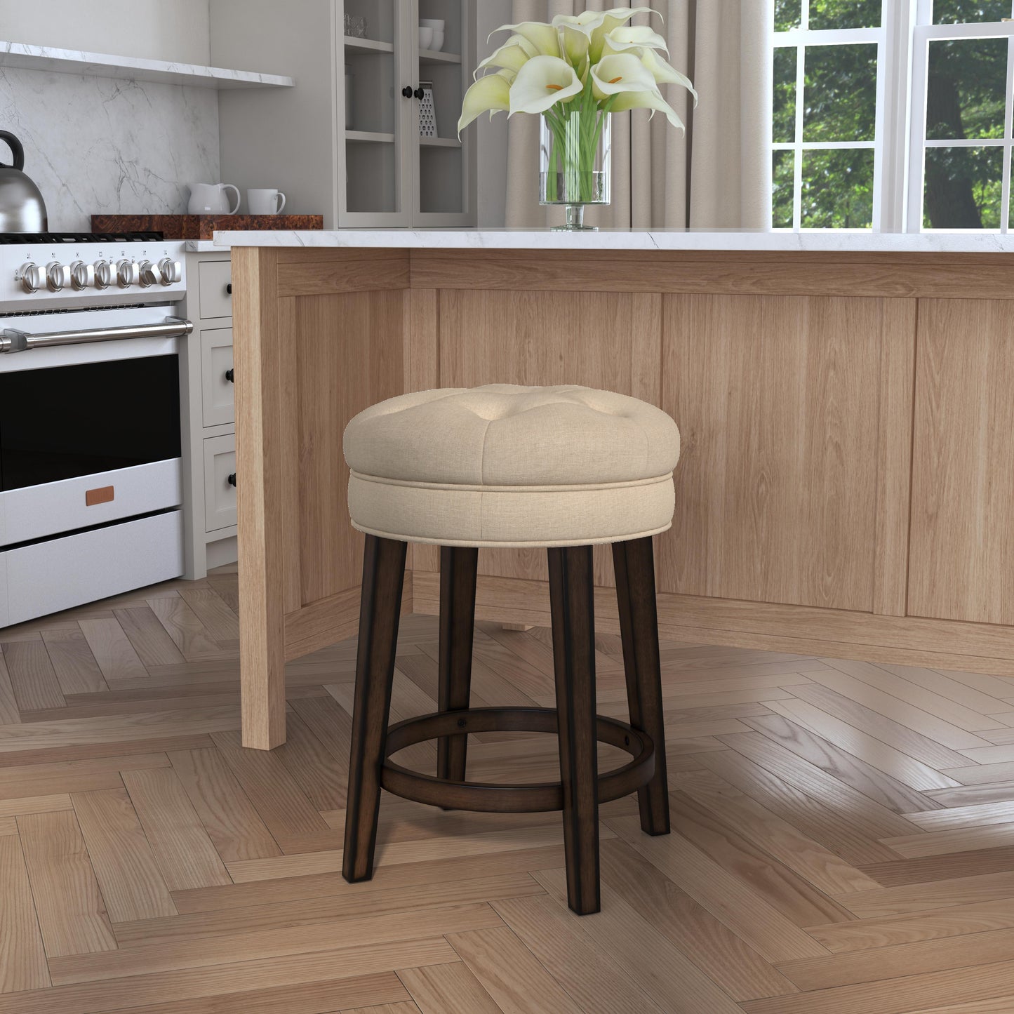 Krauss Wood Stool