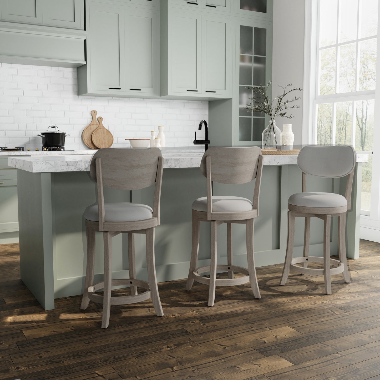 Sloan Wood Stool