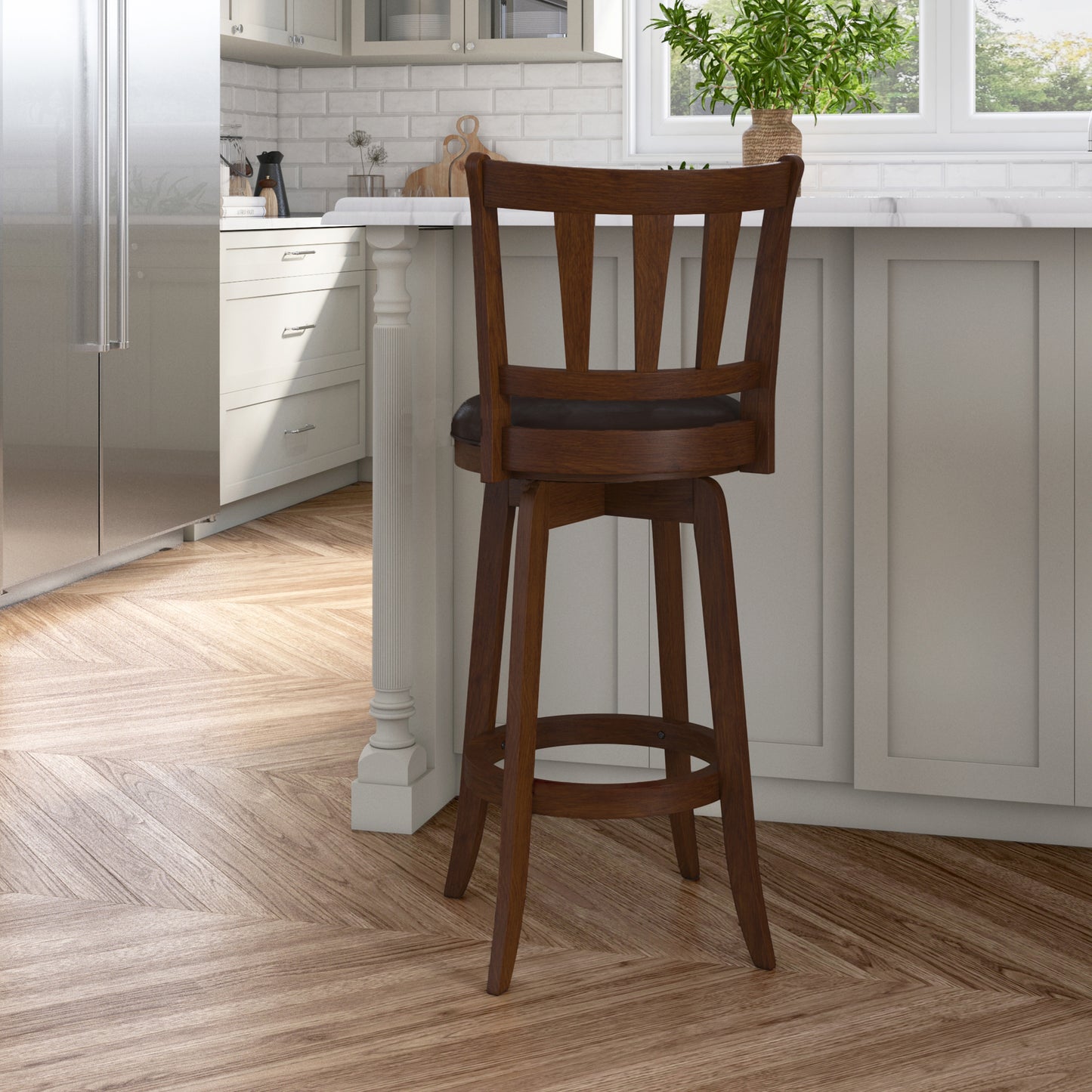 Presque Isle Wood Stool