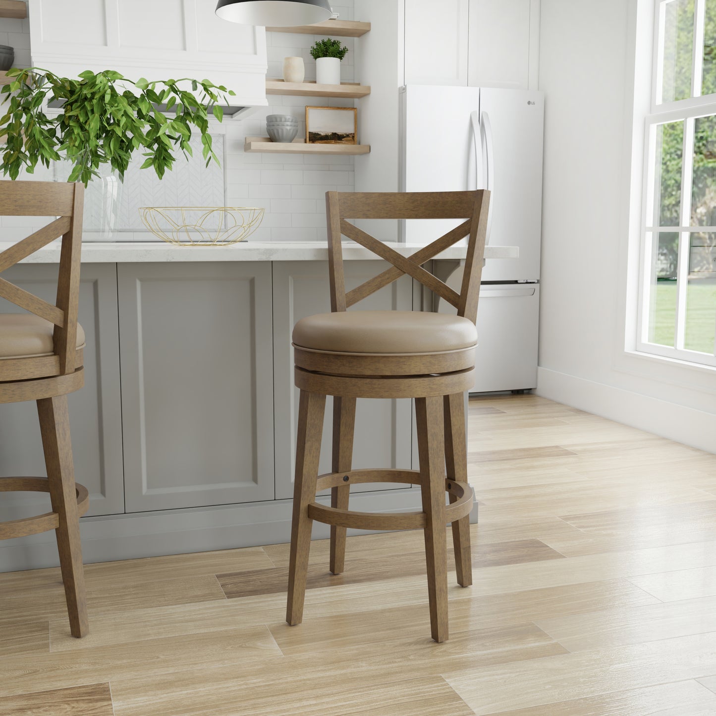 Grace Wood Stool