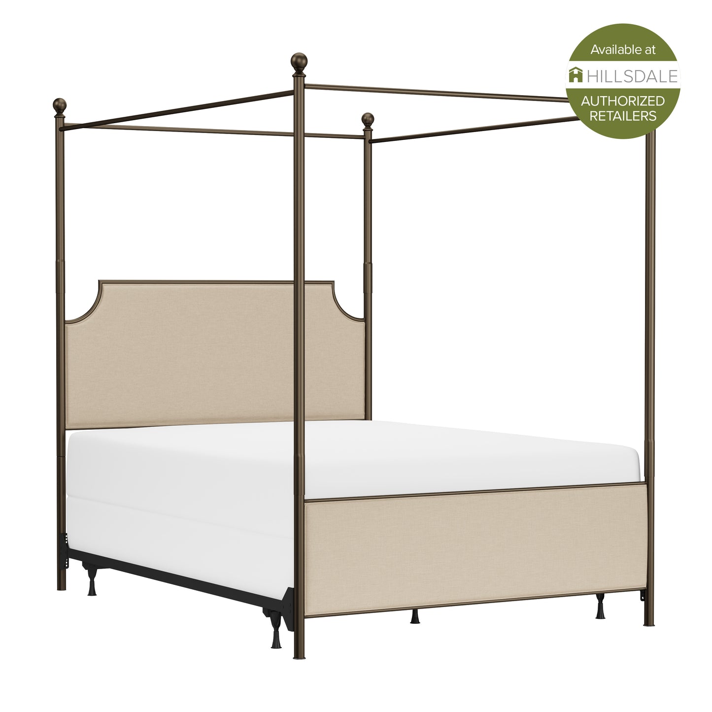 McArthur Metal Canopy Bed