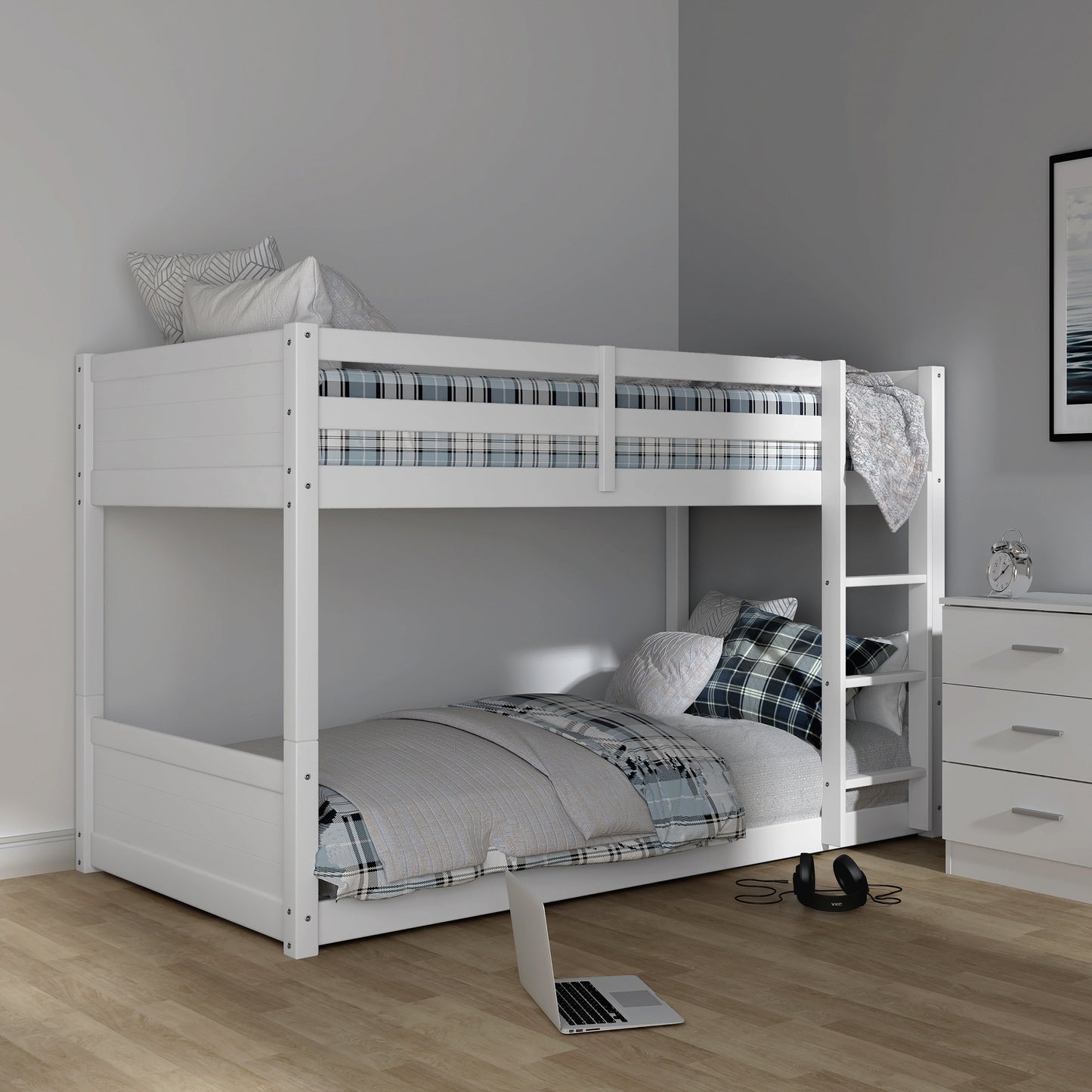 Capri Wood Floor Bunk Bed