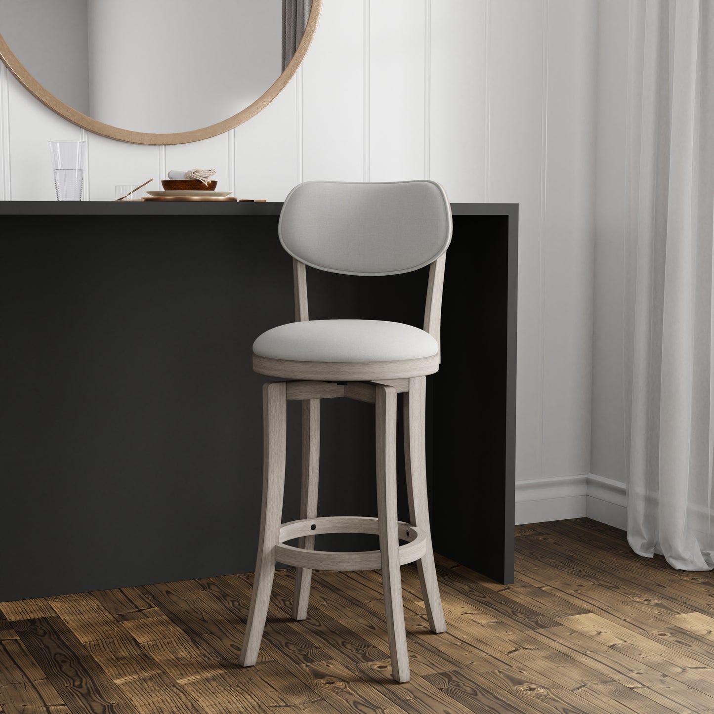 Sloan Wood Stool