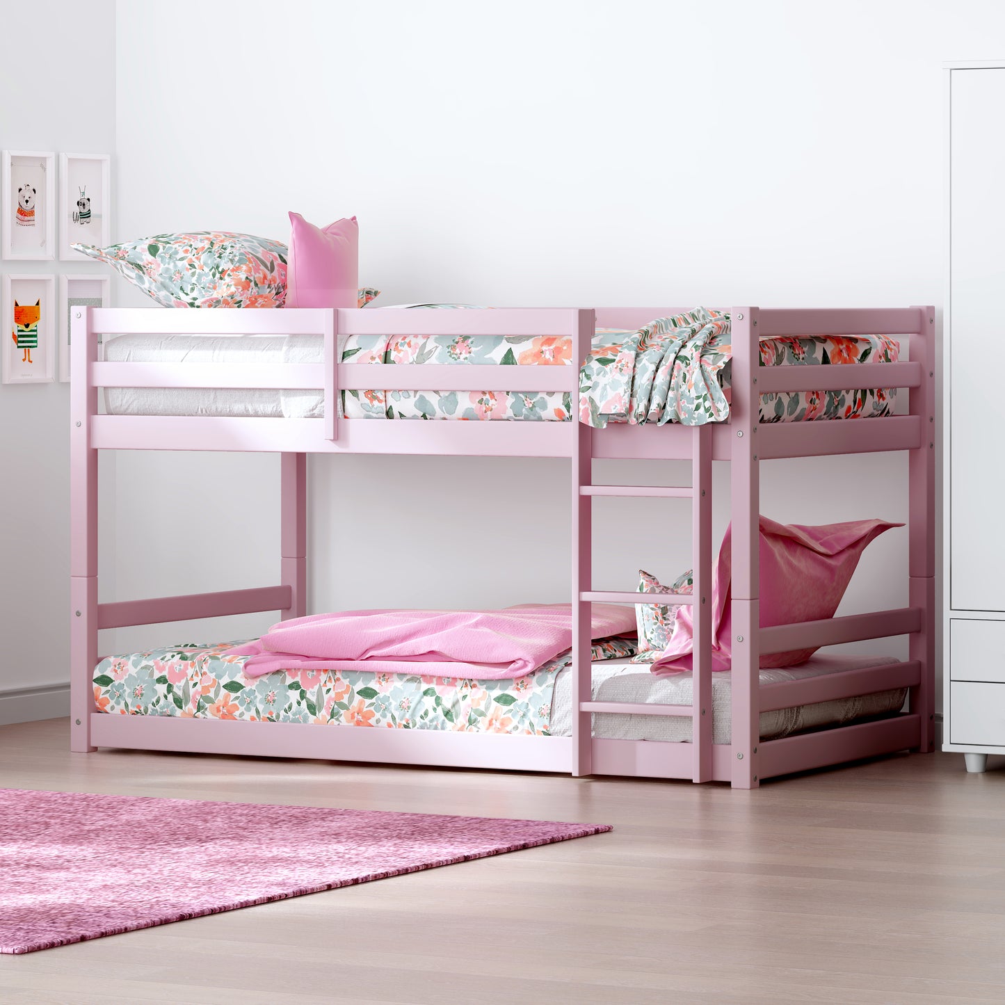 Campbell Wood Floor Bunk Bed