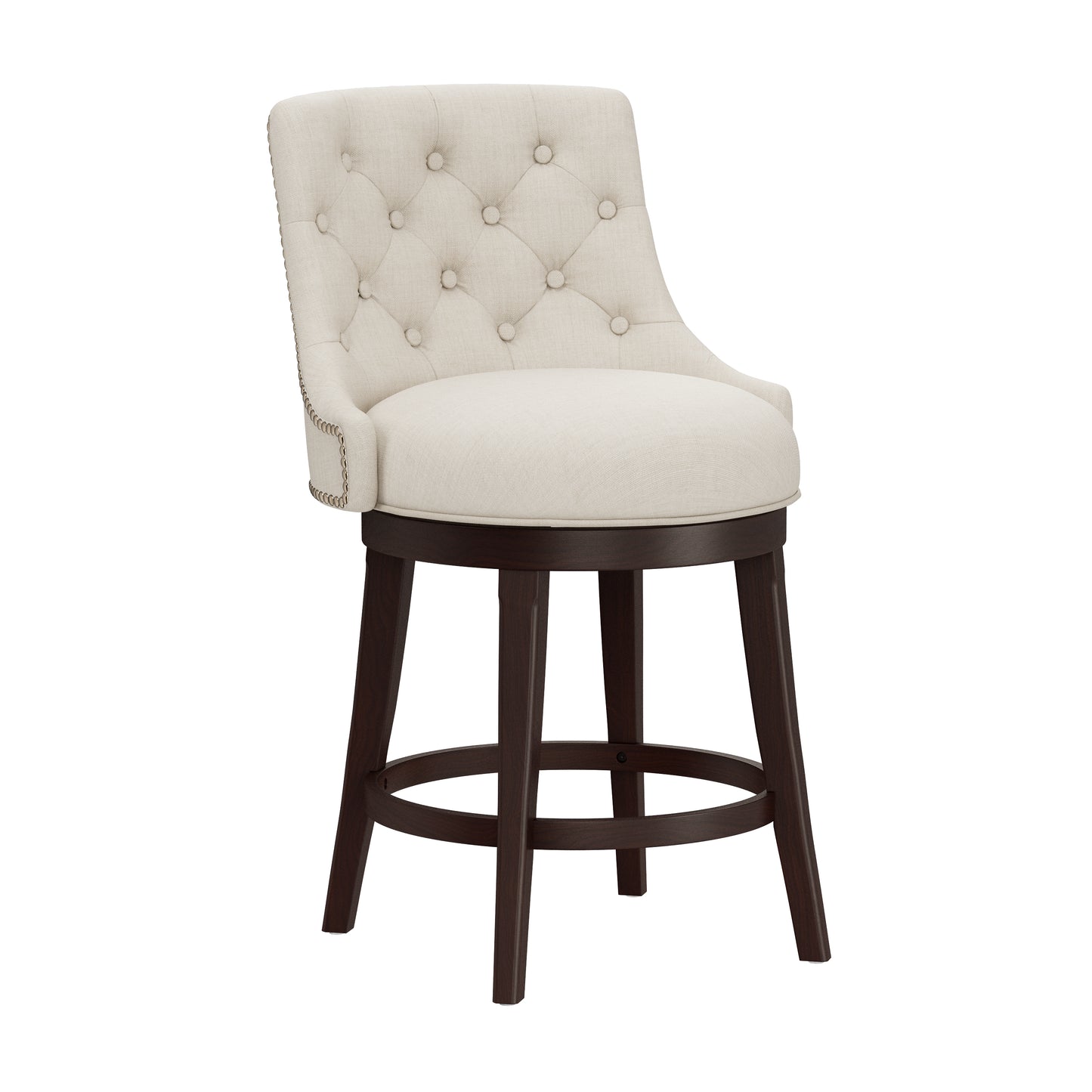 Halbrooke Wood Stool