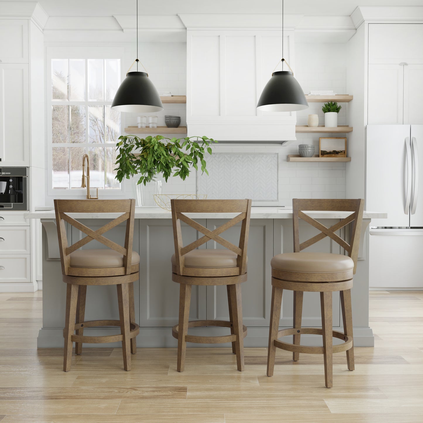 Grace Wood Stool