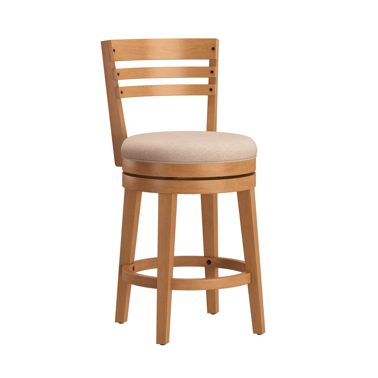 Lemon Grove Wood Stool