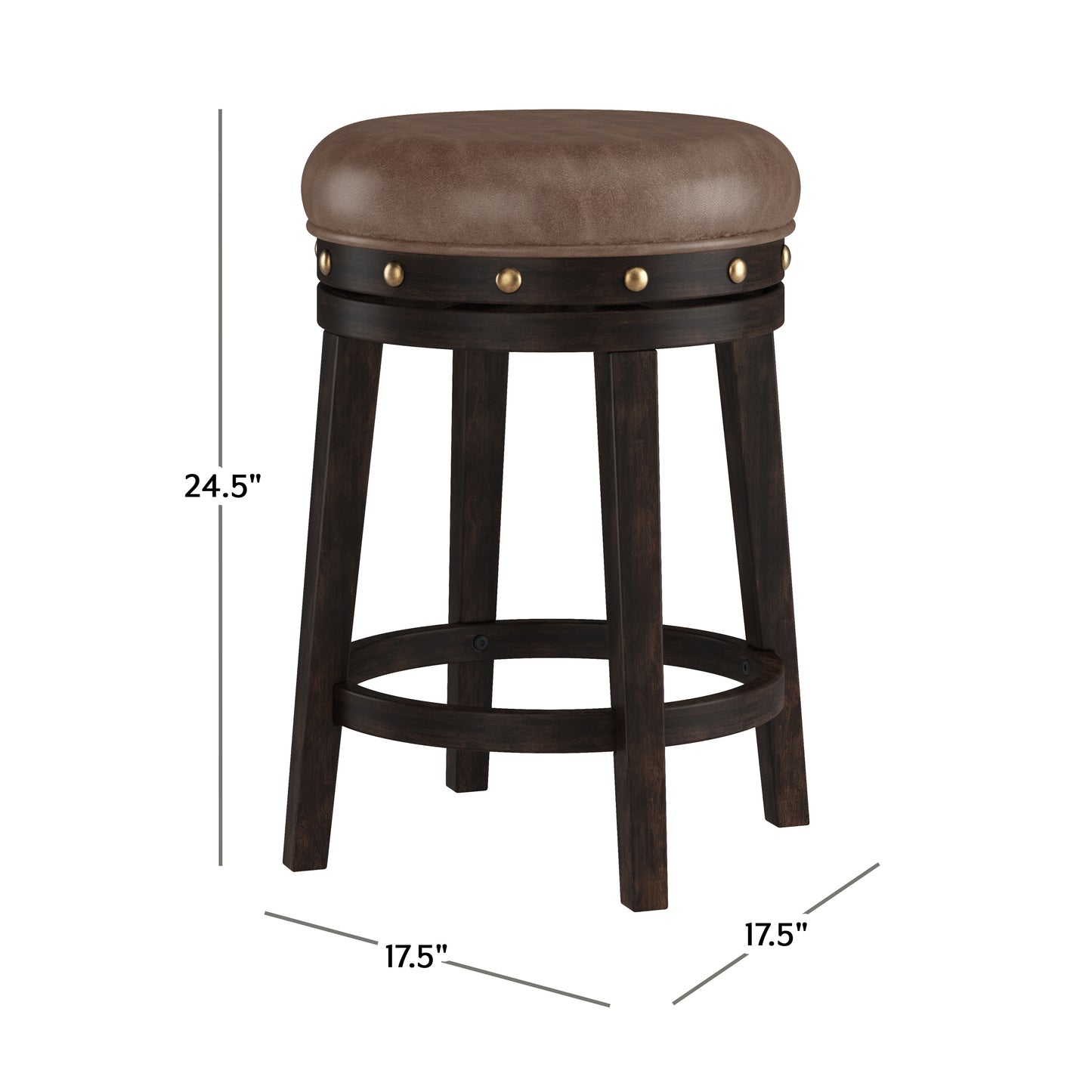 Benard Wood Stool