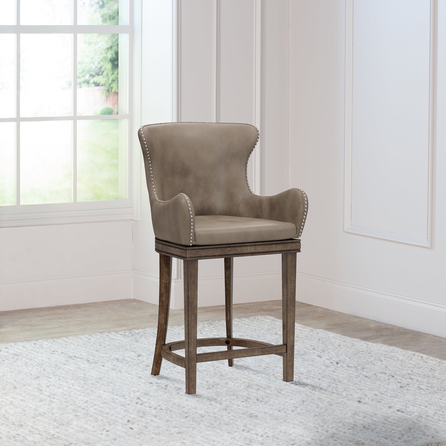 Caydena Wood Stool