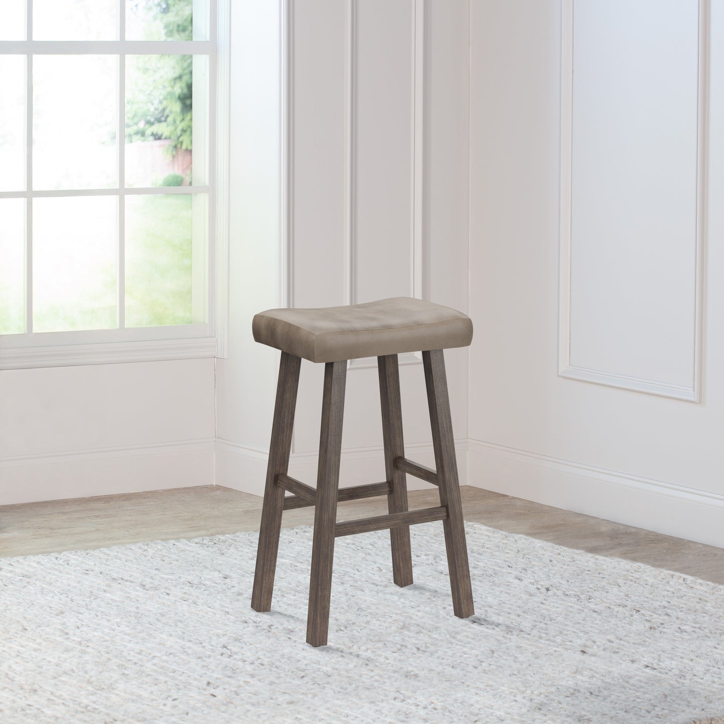 Saddle Wood Stool