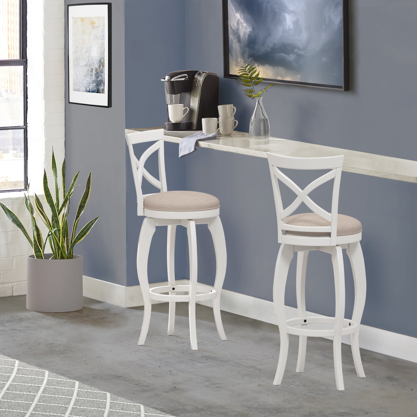 Ellendale Wood Stool