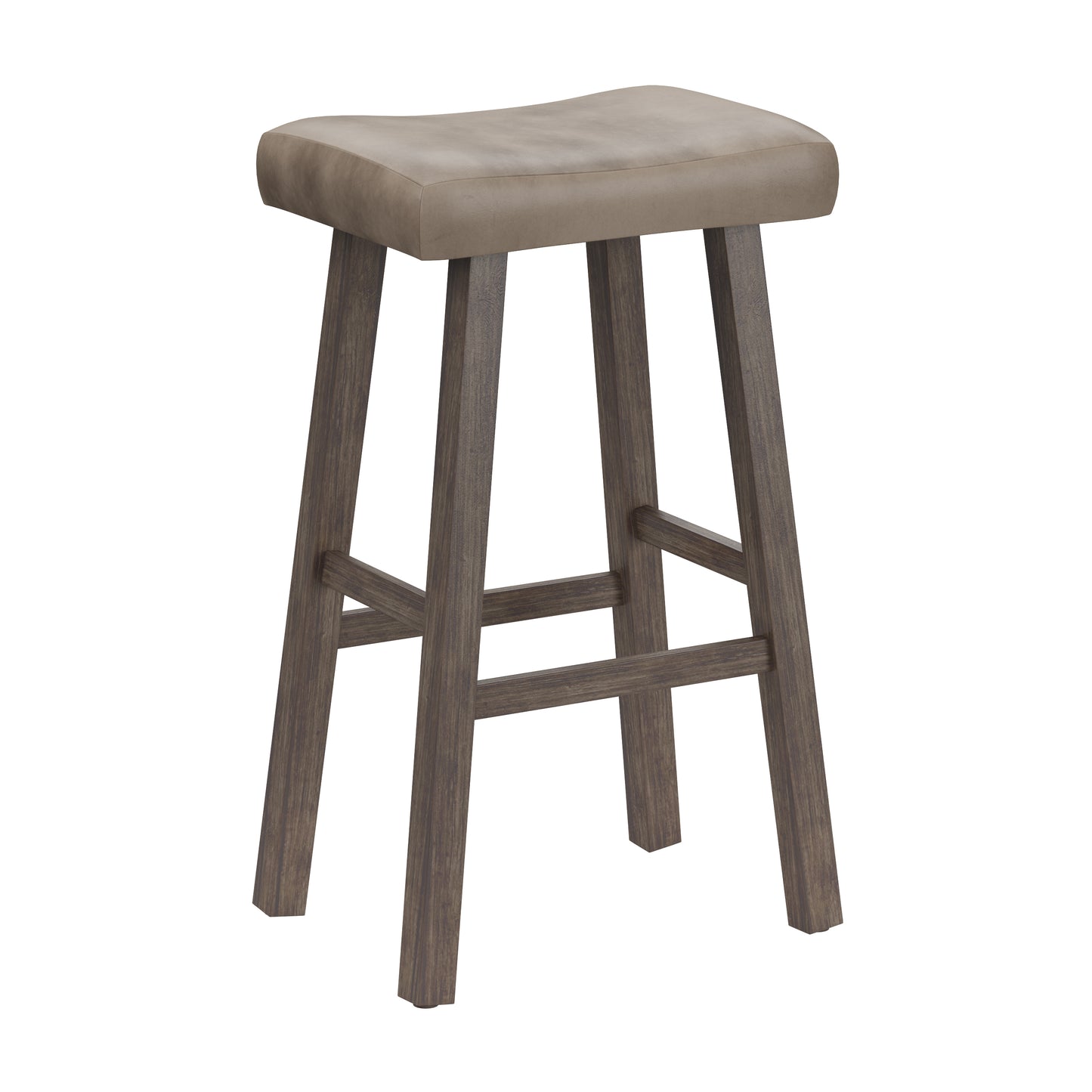 Saddle Wood Stool