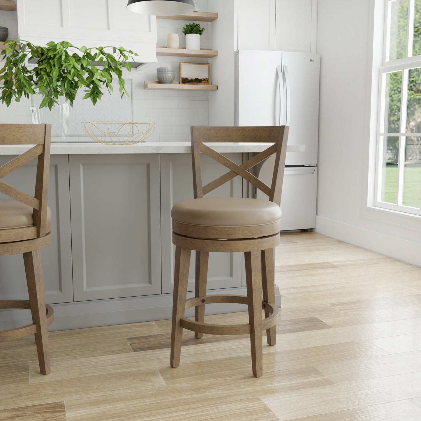 Grace Wood Stool