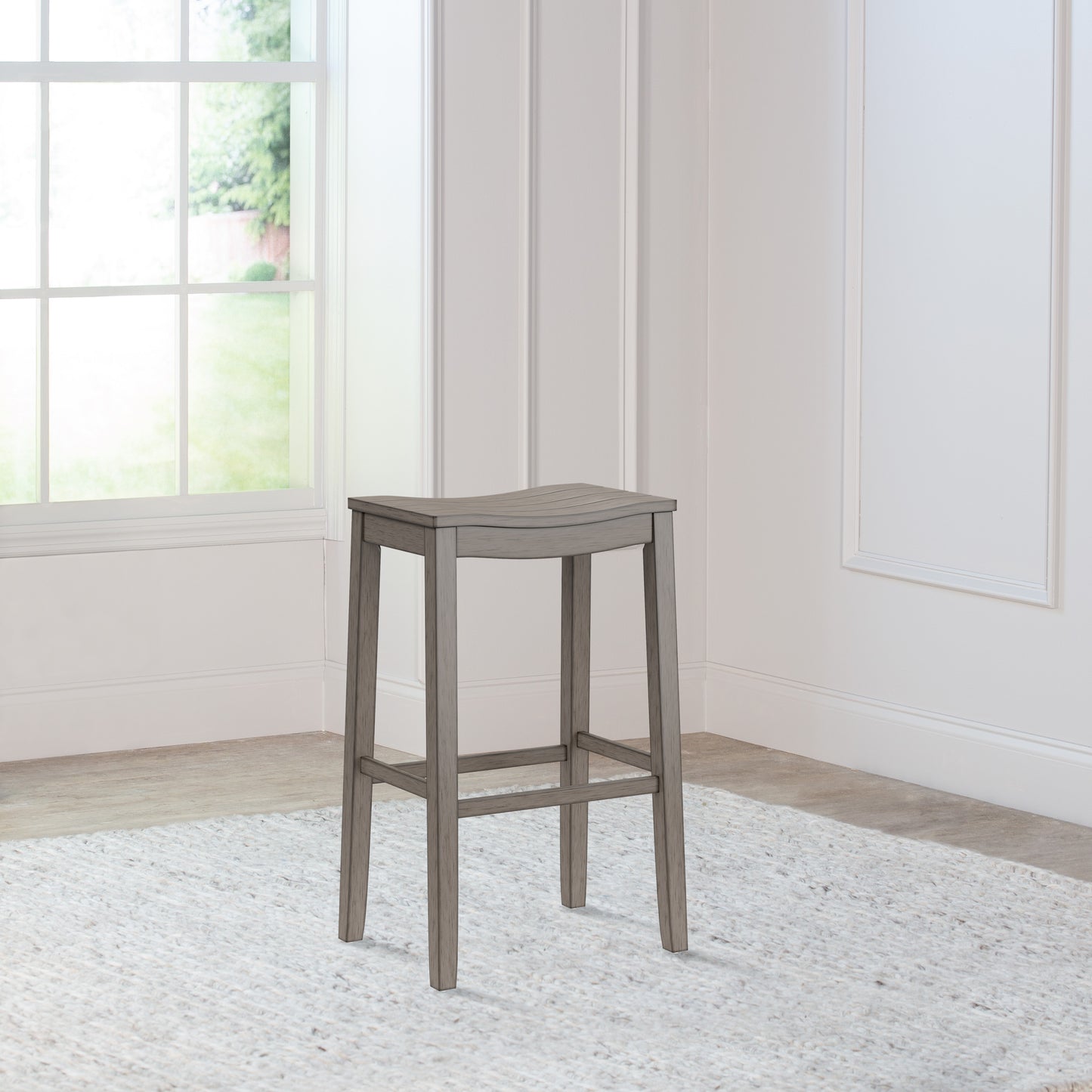 Fiddler Wood Stool