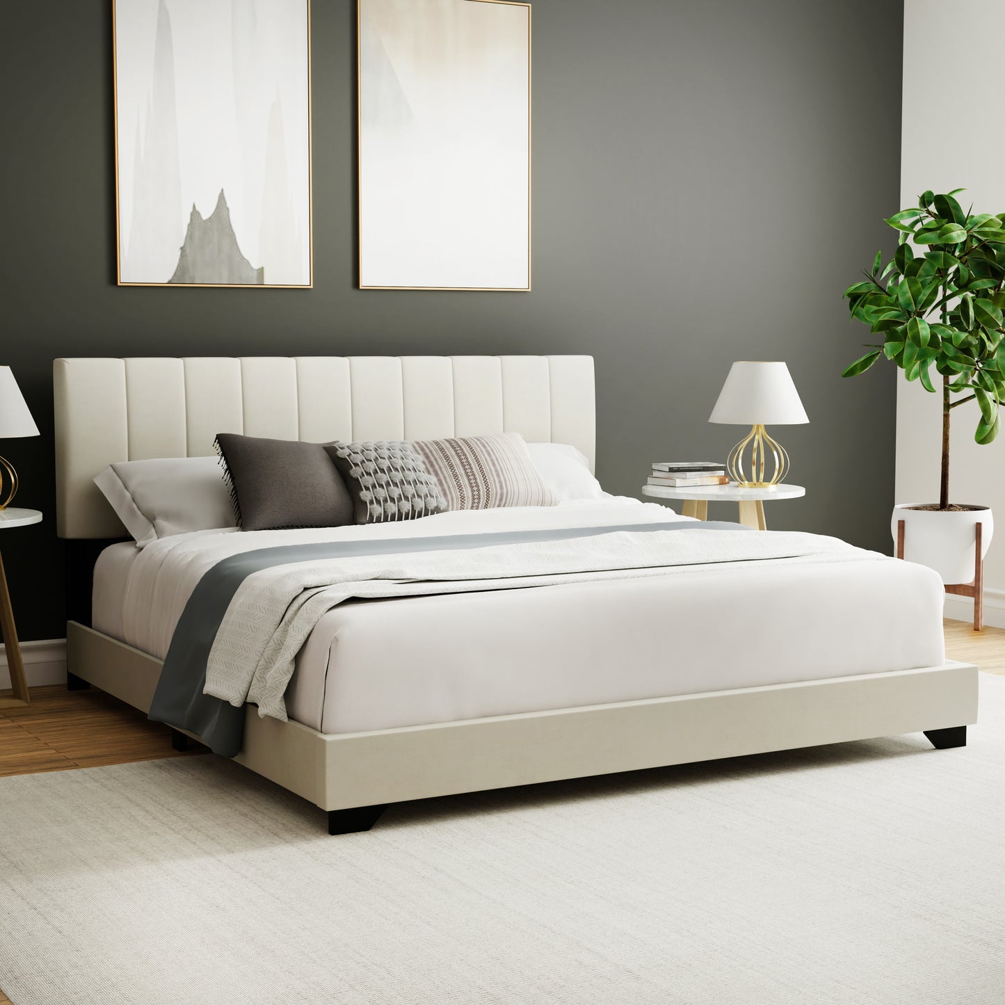 Everlee Upholstered Bed