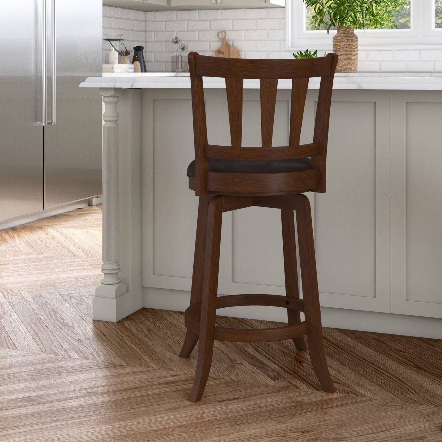 Presque Isle Wood Stool
