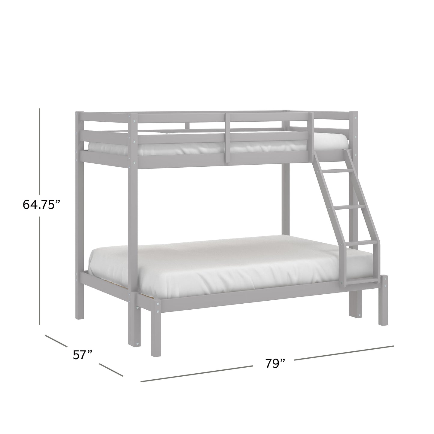 Campbell Wood Bunk Bed with Ladder