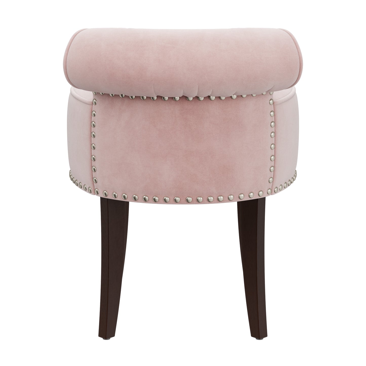 Lena Wood Vanity Stool