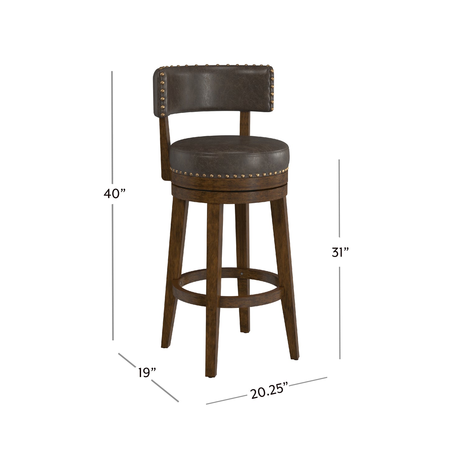 Lawton Wood Stool