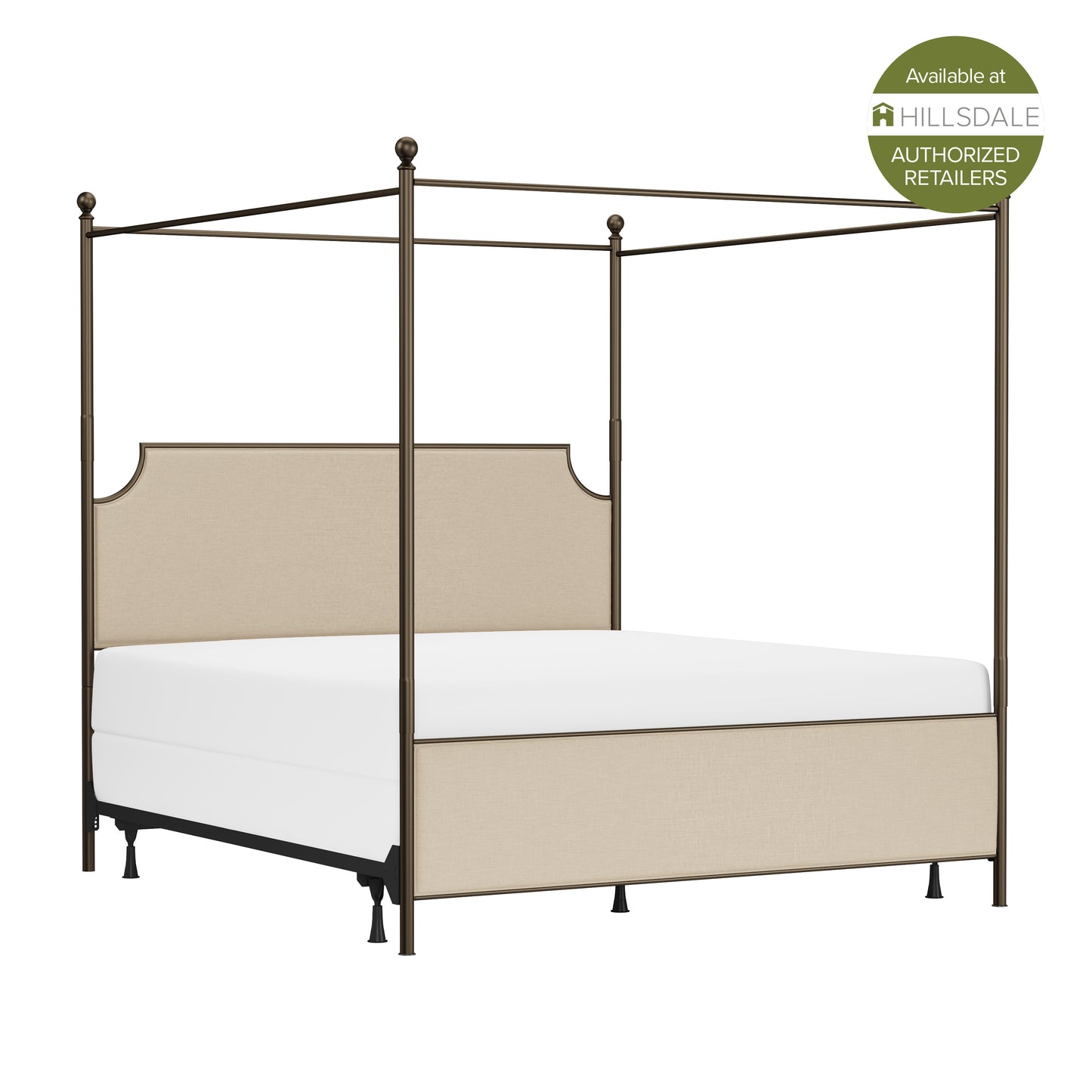 McArthur Metal Canopy Bed