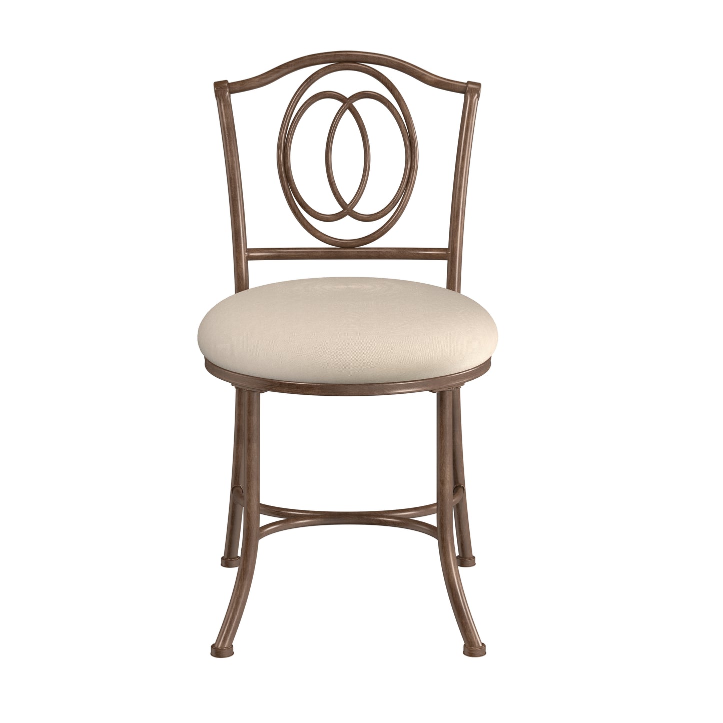 Emerson Metal Vanity Stool