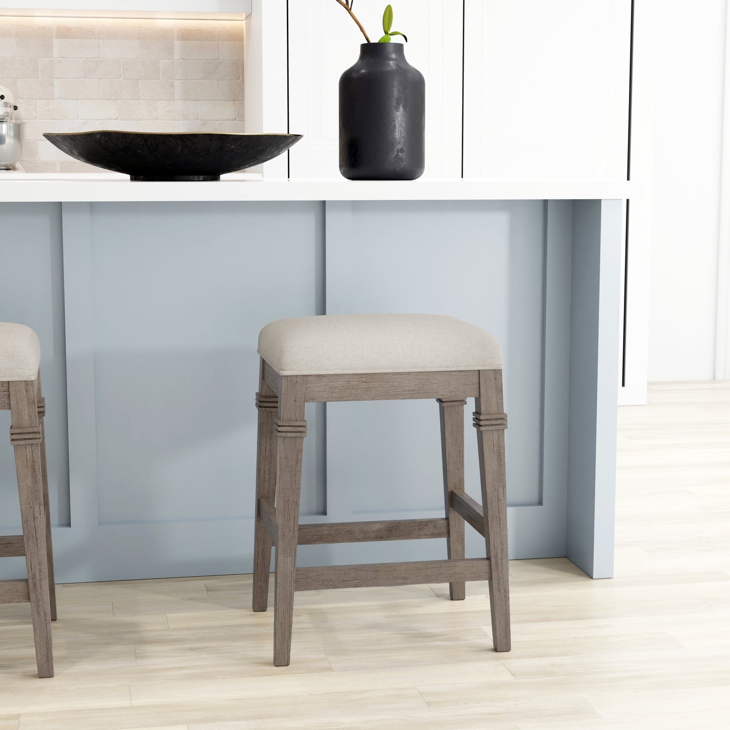 Arabella Wood Stool