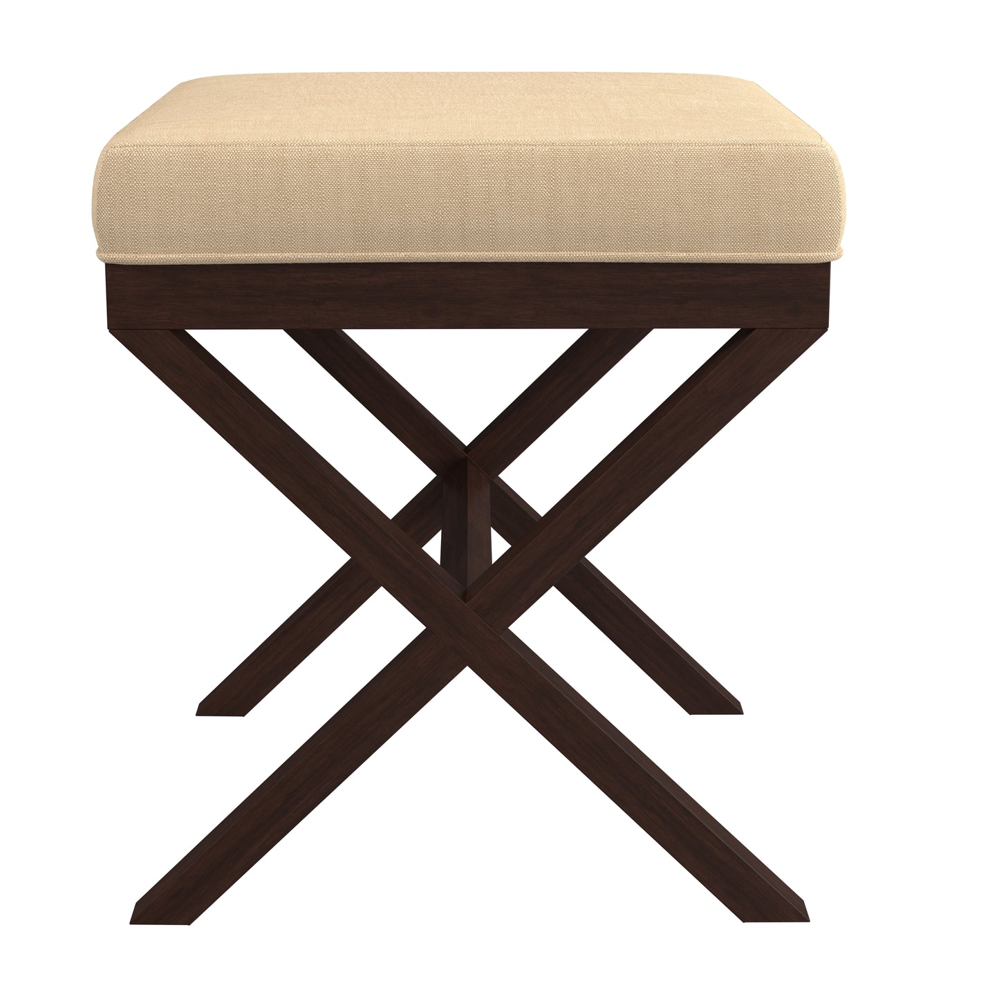 Morgan Wood Vanity Stool