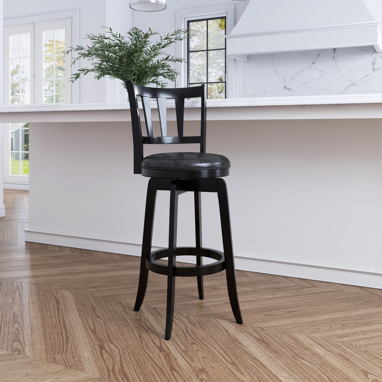 Presque Isle Wood Stool