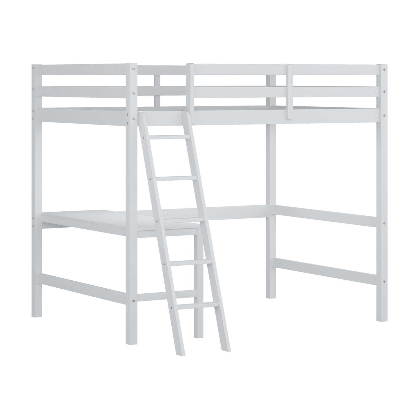 Caspian Wood Loft Bed