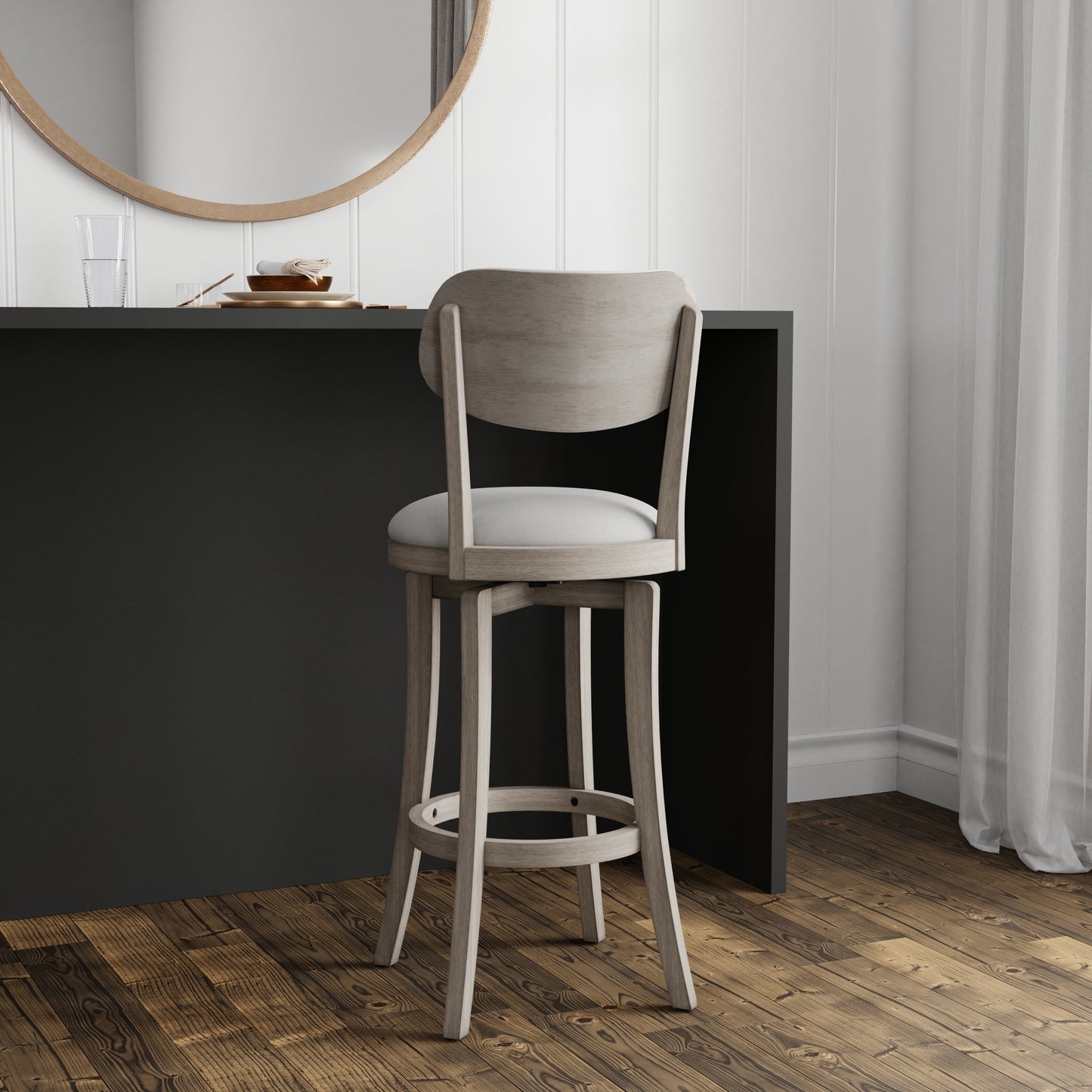 Sloan Wood Stool