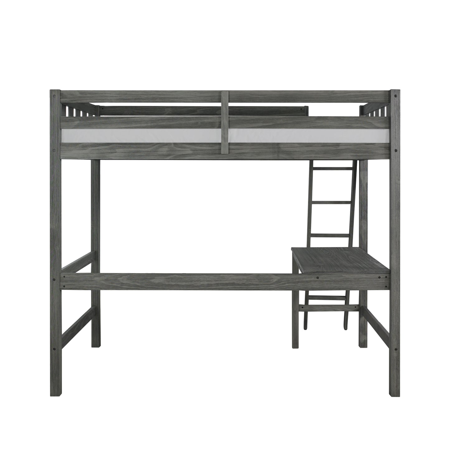 Crosswinds Wood Loft Bed