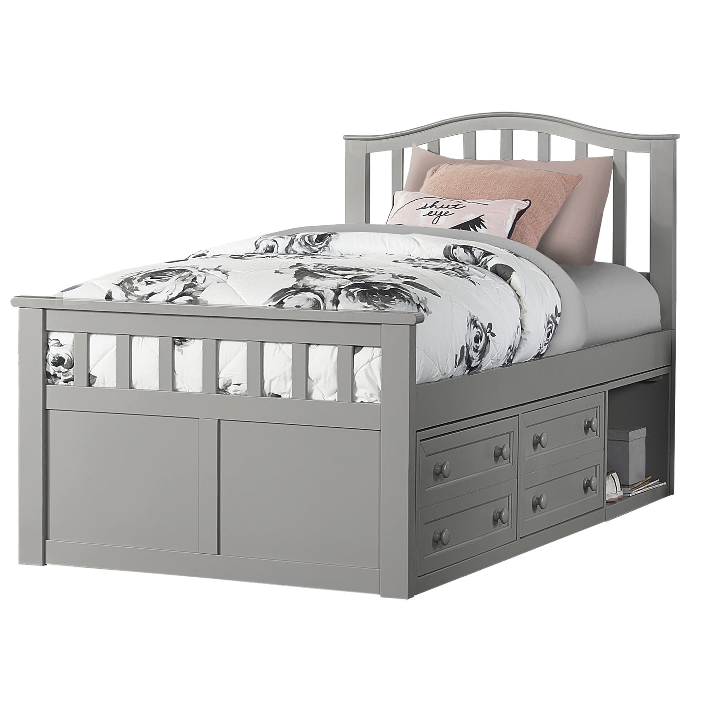 Finley Wood Captain's Bed