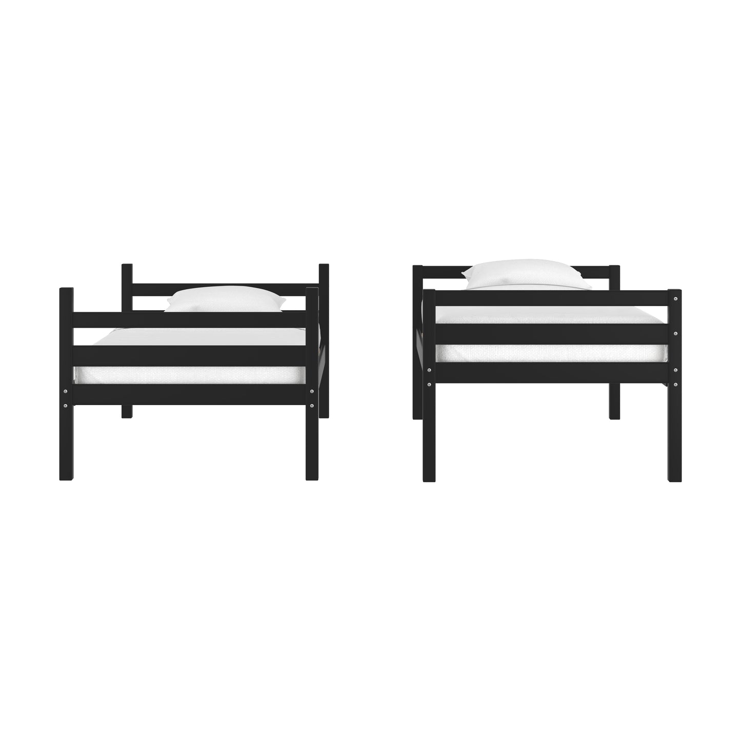 Campbell Wood Bunk Bed with Ladder