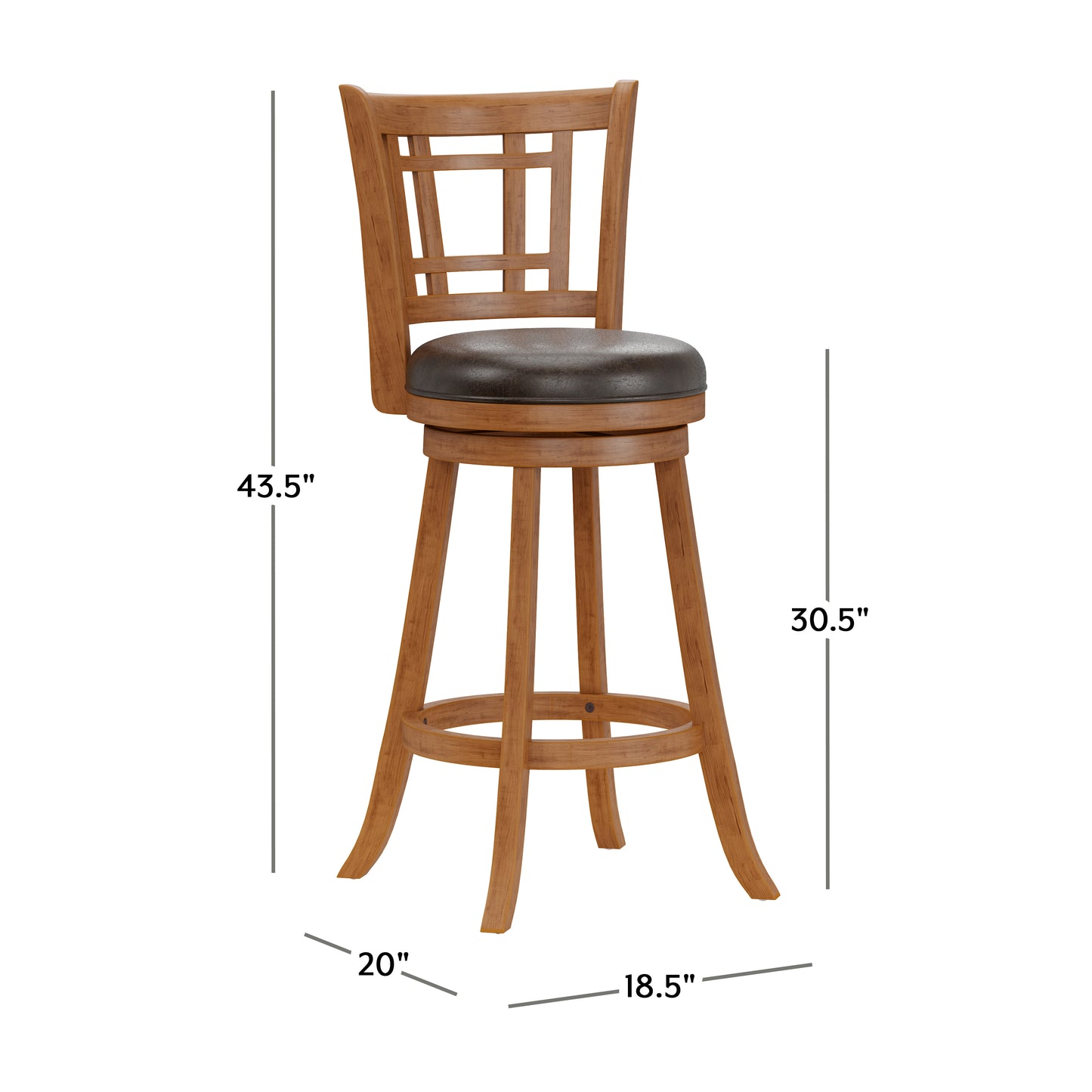 Fairfox Wood Stool