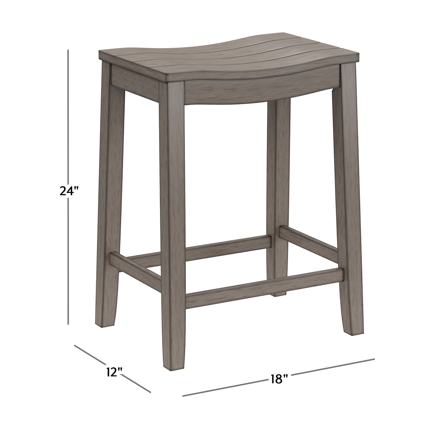 Fiddler Wood Stool