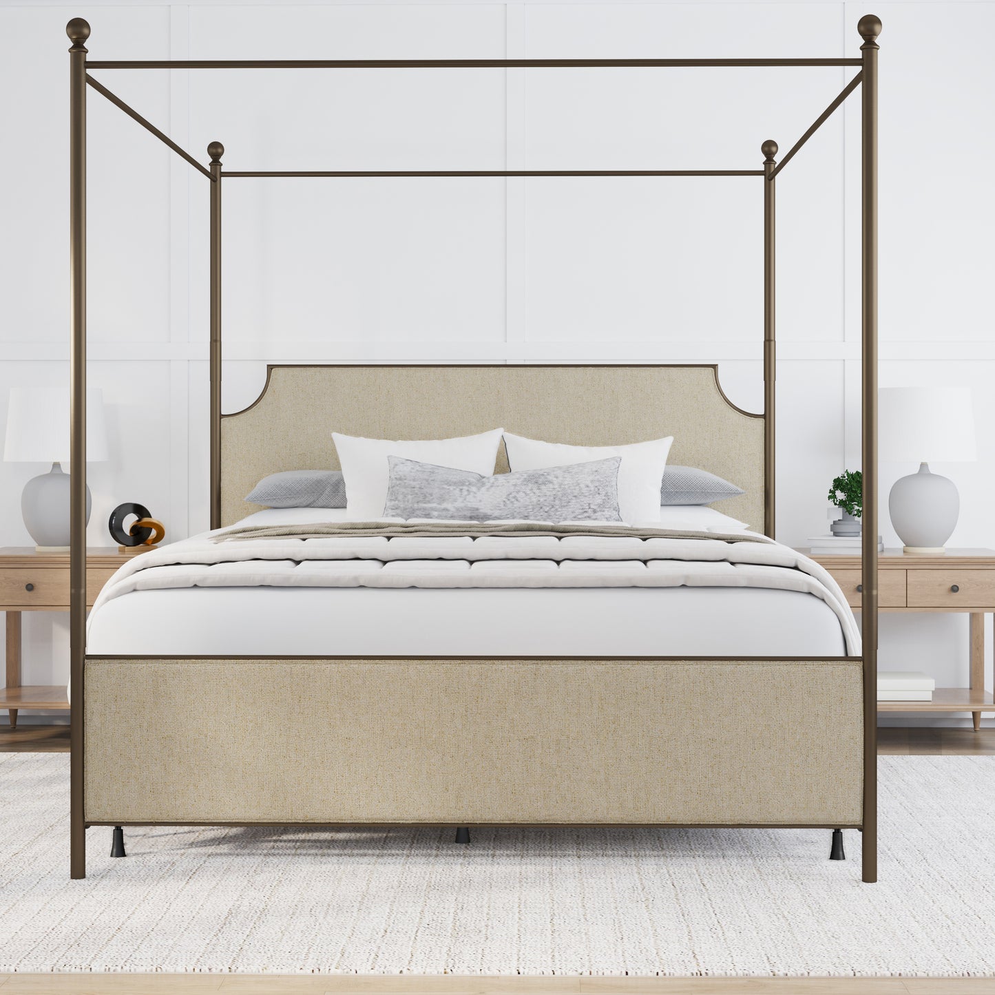 McArthur Metal Canopy Bed
