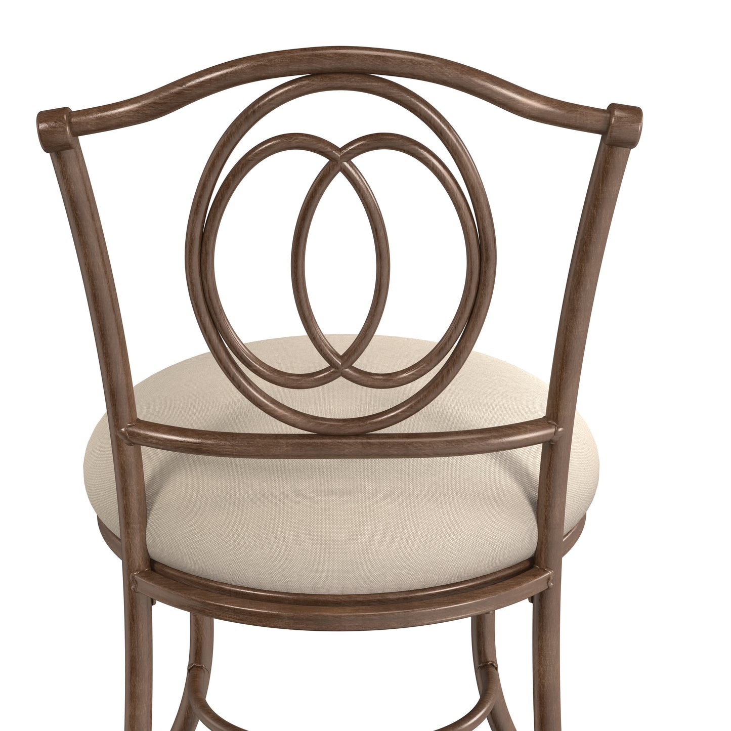 Emerson Metal Vanity Stool