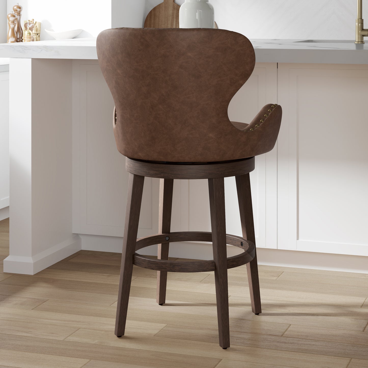 Mid-City Wood Stool
