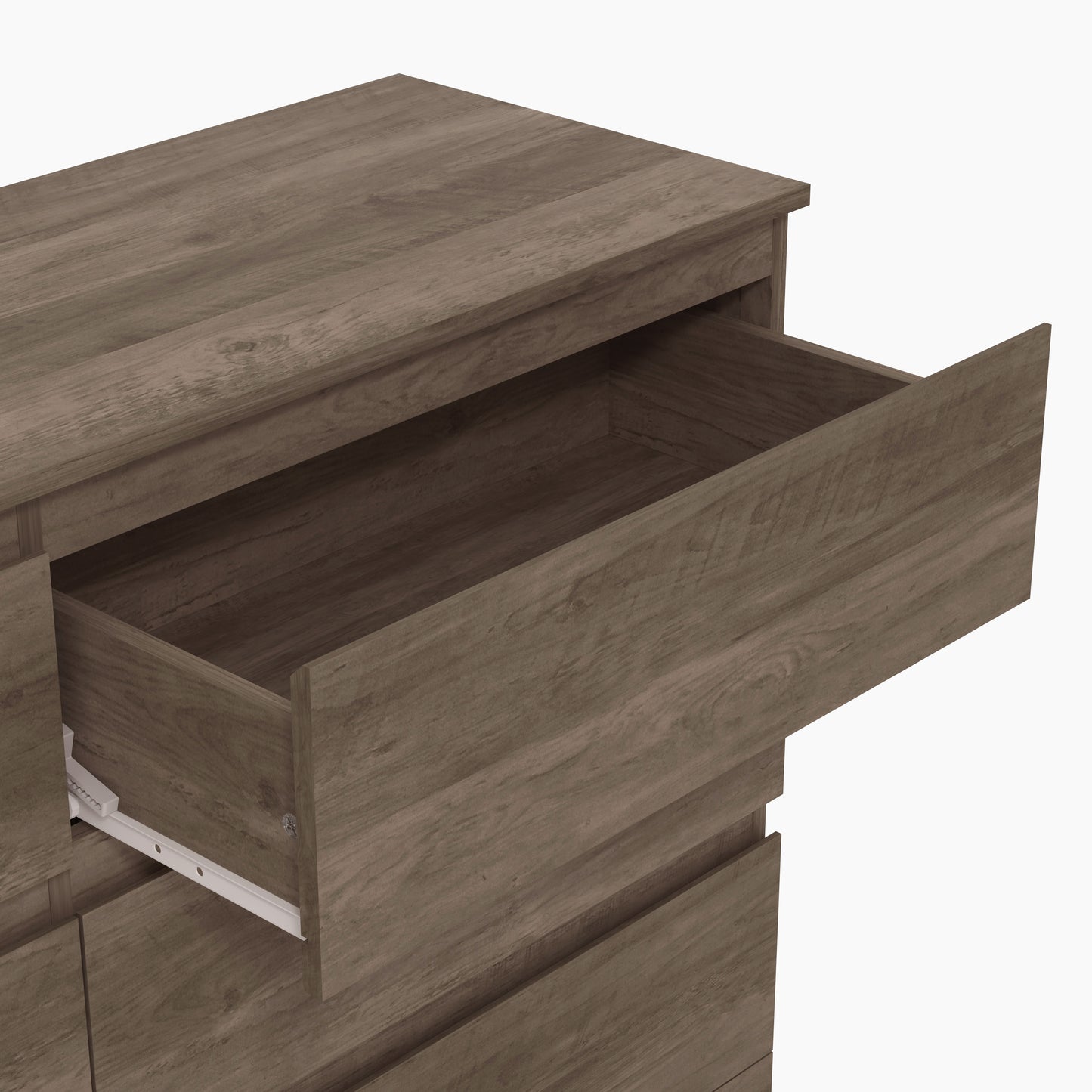 Brindle Wood 6 Drawer Dresser
