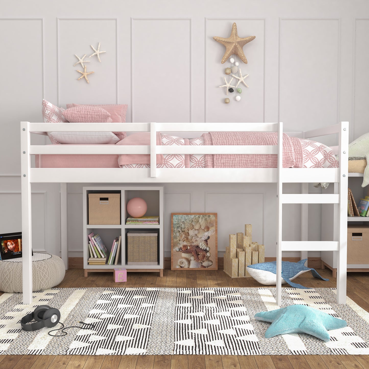 Campbell Wood Junior Loft Bed