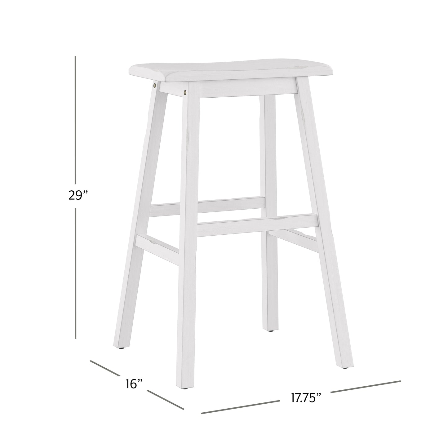 Moreno Wood Stool