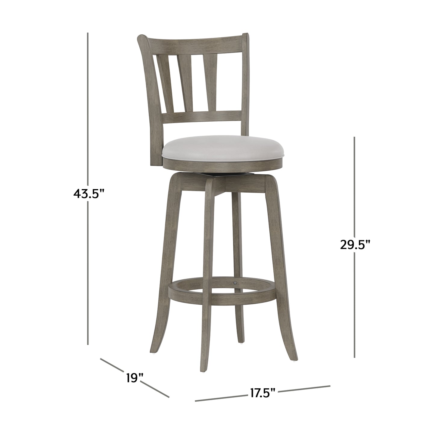 Presque Isle Wood Stool