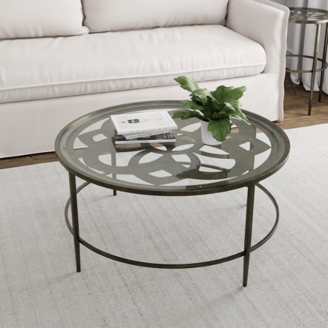 Marsala Metal Coffee Table