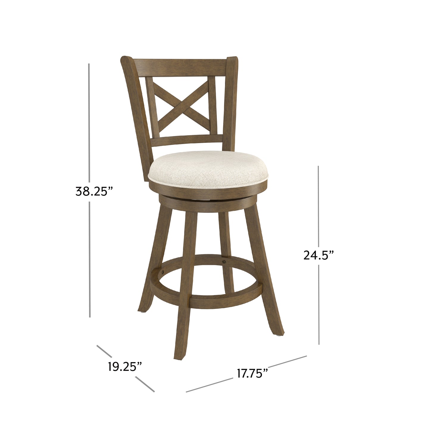 Roe Wood Stool