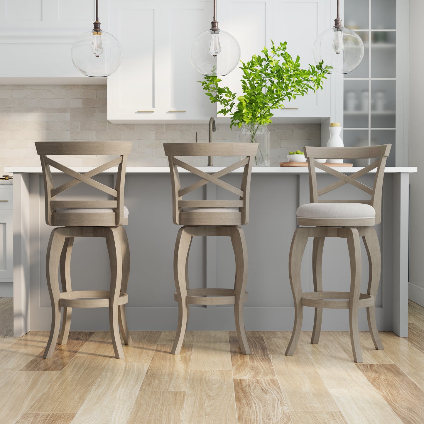 Saddlebrook Wood Stool