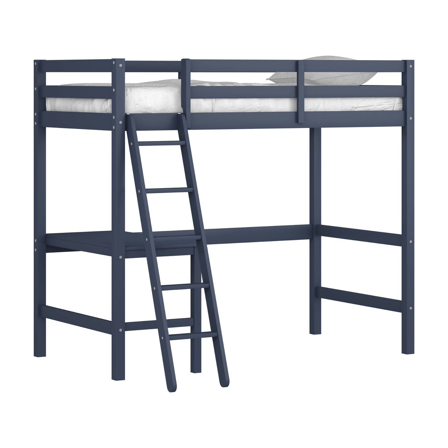 Caspian Wood Twin Loft Bed